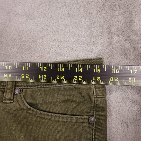 Prana Kara jean fitted low rise women's 4/27 cargo green - Picture 6 of 12